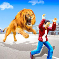 Angry Lion City Attack: Wild Animal Games 2020 Mod