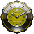 Dragon Clock Widget yellow Mod
