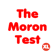 The Moron Test XL - idiot test for when you bored