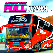 Livery Bus Full Strobo dan Full Boneka Мод APK