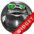 Poweramp Widget Green Frog Mod