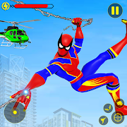 Superhero Rescue City Ropehero icon