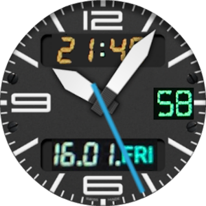 Military clock for SmartWatch Mod