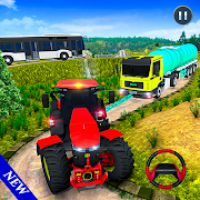 Real Cargo Tractor Trolley Simulator: Pull Tractor Mod APK