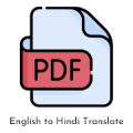 PDF Translator :- English to Hindi Mod