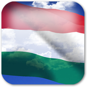 3D Hungary Flag icon