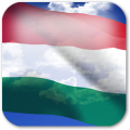3D Hungary Flag icon