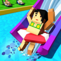 Water Park Craft: Waterslide Uphill Rush Adventure icon