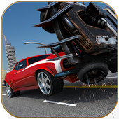 Demolition Derby City Craze: Stunt Car Racing Game APK icon