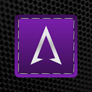 Threaded Silver Purple Icons icon
