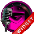 Poweramp Widget Pink Droid 5 Mod