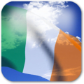 3D Ireland Flag icon