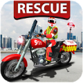 911 Rescue Bike Driver 2017 - Emergency Fast Duty Mod