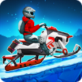Winter Sports Game: Risky Road Snowmobile Race Mod