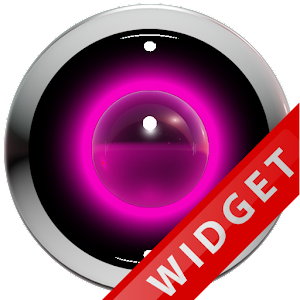 Poweramp Widget Pink Robot Mod