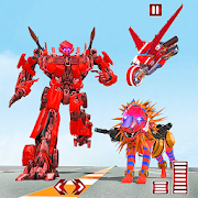 Lion Robot Transformation War: Bike Robot Games Mod Apk