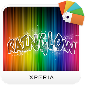 XPERIA™ Rain Glow Theme Mod
