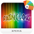 XPERIA™ Rain Glow Theme Mod