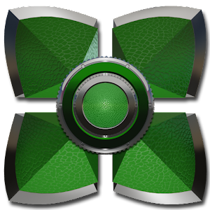 Next Launcher Theme Green Elep Mod