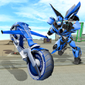 Volador Bicicleta Acero Robots Mod