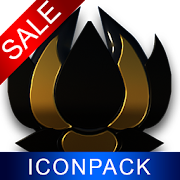 Gold Dragon HD Icon Pack Mod