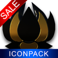 Gold Dragon HD Icon Pack Mod