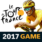 Tour de France-Cyclings stars. Official game 2017 icon