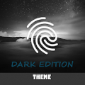 Mountain Sky Dark Edition for XPERIA Mod