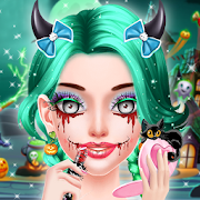 Halloween Makeup Dressup Salon Games For Girls icon