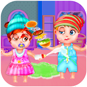 Twin mommy and baby care: Games for girls & boys