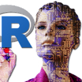 Data Science using R programming language icon