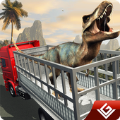 Angry Dino Zoo Transport Truck icon