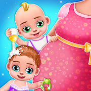 Pregnant Mom And Twin Baby Care Nursery Game Mod Apk