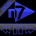 SKIN N7PLAYER DARK GLASS BLUE Mod