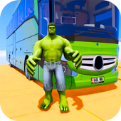Superhero Big Bus Simulator: Stunts Drive