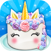 Unicorn Food - Sweet Rainbow Cake Desserts Bakery icon