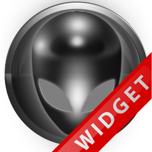 Poweramp Widget Grey Alien Mod