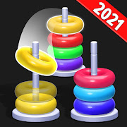 Hoop Sort 3D: Color Sorting Games Mod