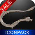 White Dragon HD Icon Pack Mod