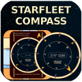 Starfleet LCARS Compass icon