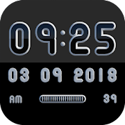 MONOO Digital Clock Widget Mod