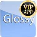 Glossy Theme HD Icon Pack VIP Mod