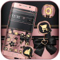 Black Rose Gold Luxury Ribbon Theme Mod