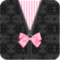 Black Pink Bow Lace Go Locker Mod