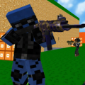 Blocky Combat SWAT icon