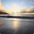 Ocean Waves at Sunset Live HD Mod
