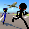 Super Shadow Airport Escape 3D icon
