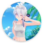 My anime girl Haku (Моя аниме Мод APK