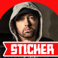 Eminem Stickers for Whatsapp & Signal Mod