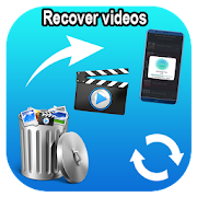 Recover all deleted videos - video recovery icon
